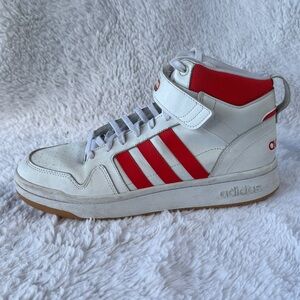 Adidas Mens Sneakers - White and Red